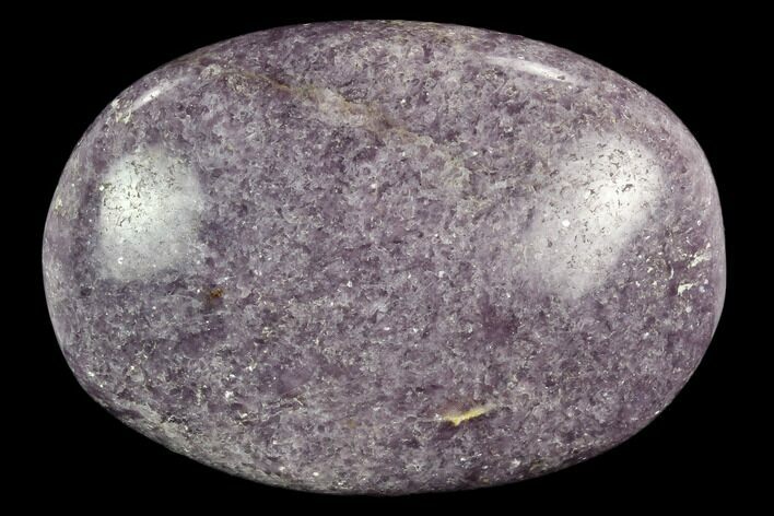 Sparkly, Purple Lepidolite Palm Stone - Madagascar #119274